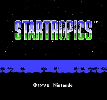 StarTropics (USA) (Virtual Console) screen shot title